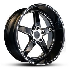 Wheel PRO DRAG PD1 BLACK LIP