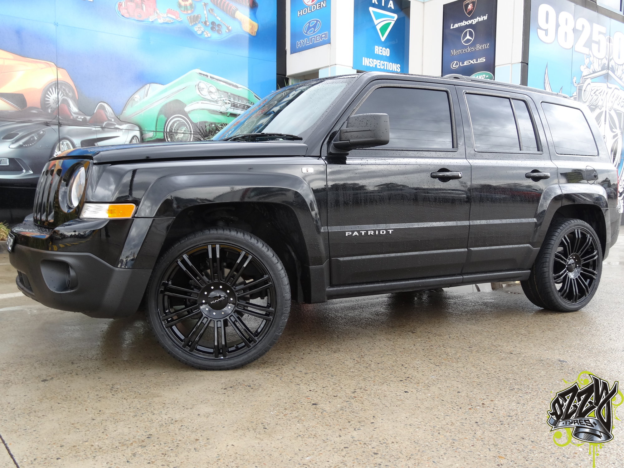 jeep patriot with big wheels